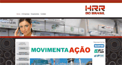 Desktop Screenshot of hrrdobrasil.com.br